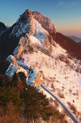 Zimné ráno na Vršatci
