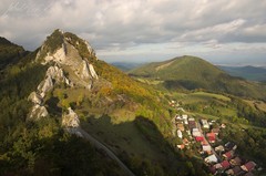 Jesenný večer na Vršatci