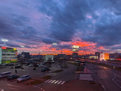 Sunset at Zlate Piesky
