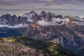 Výhľad z Rifugio Col Rodella