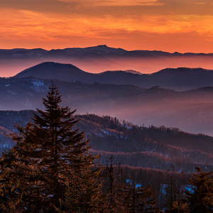 Pohľad z Kysuckých Beskýd