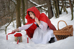 Bloody red riding hood