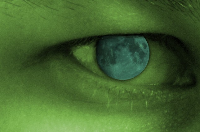 Mesiac v oku