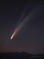 Chopok a kométa Neowise
