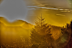 Západ slnka nad Rozsutcom