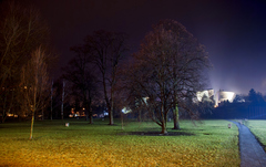 The night in Banská Bystrica