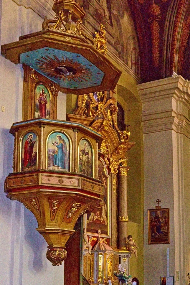 Interier kostola Dominikanov