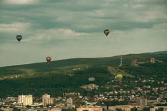 Balóny nad mestom