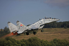 Touch and go MiG-29