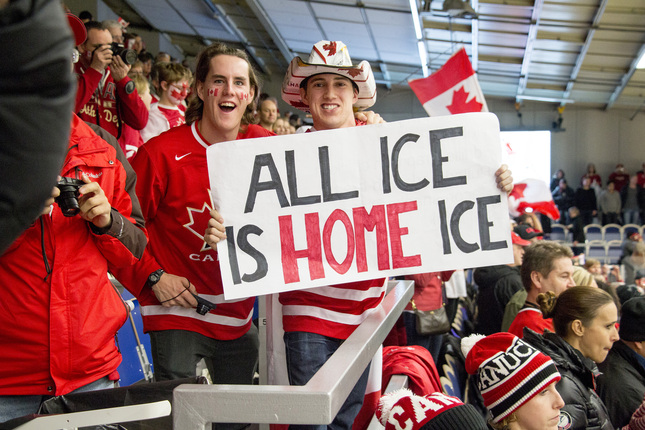 ALL ICE IS HOME ICE