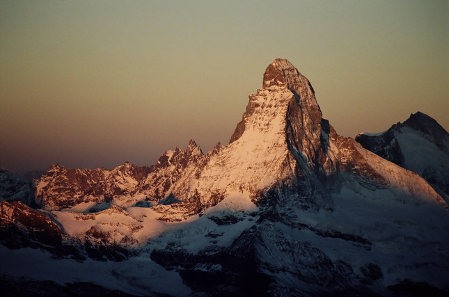 Ranne Slnko na Matterhorne