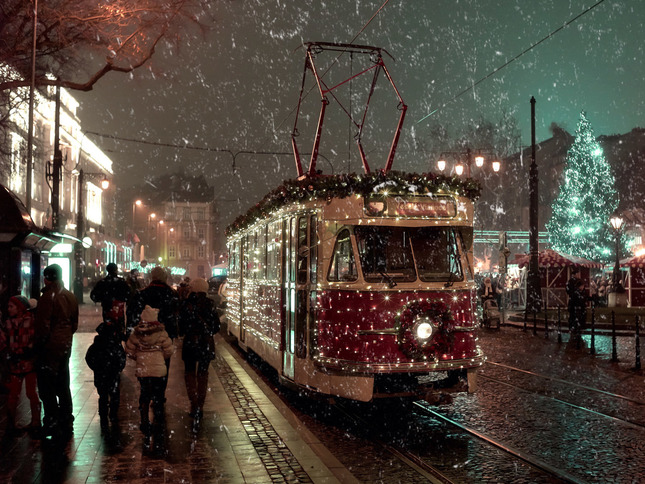 Veselé Vianoce ... v meste