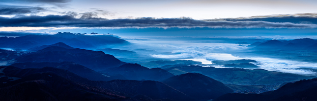 Panoráma z Veľkého Choča