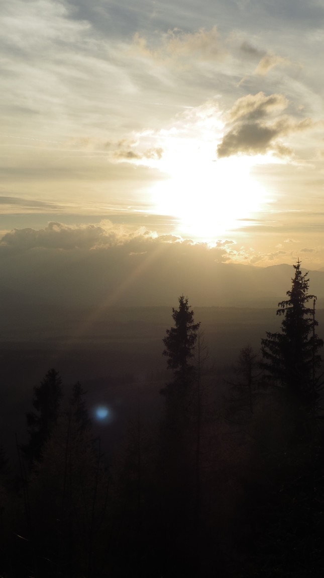 Tatranský západ slnka
