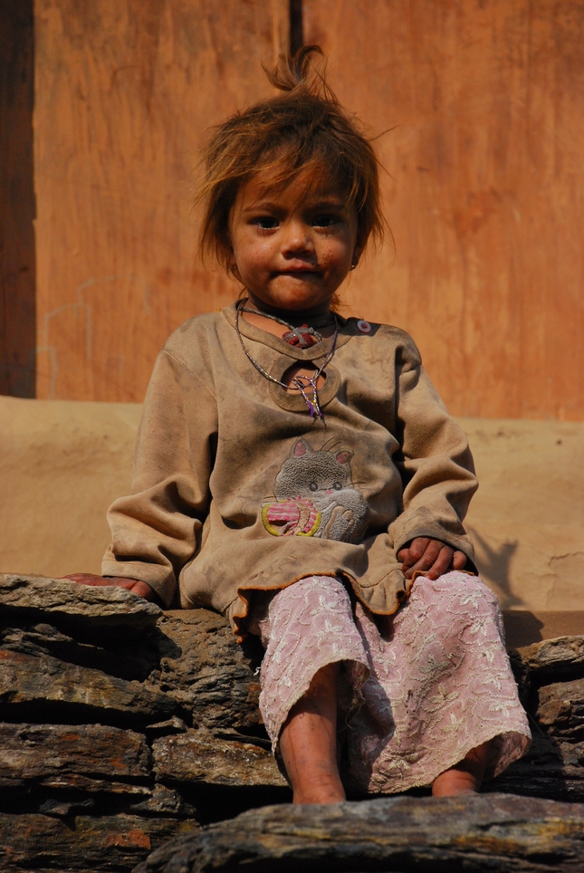Nepálske dieťa