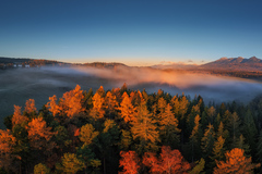 jeseň pod Tatrami