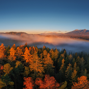 jeseň pod Tatrami