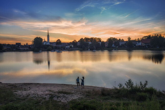 večerný Frymburk