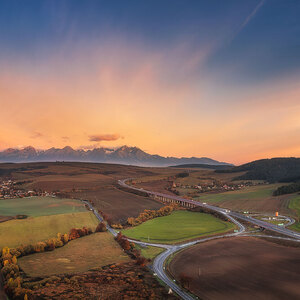 pred východom slnka