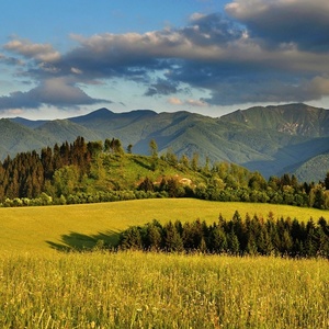 Večer nad Lutišami