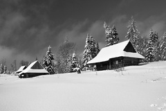 Zima na Brýzgalkách