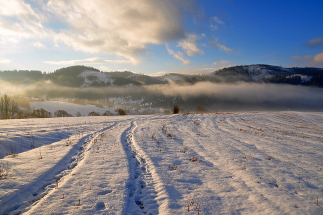 Zima v Bystrickej doline
