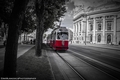 červená električka