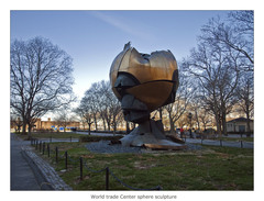 WTC sphere sculpture