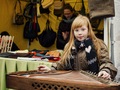 Little musician in the Vilnius