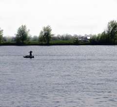 Starec a rybník