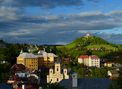 Štiavnica po daždi