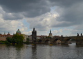 Praha pred búrkou