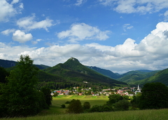 Hrad na skale vysokej