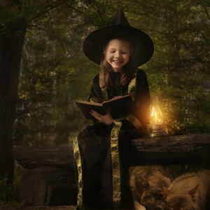 Malá čarodejka.