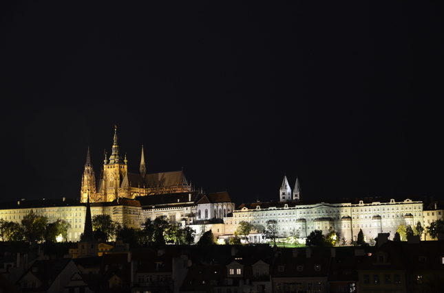 Nočná dominanta Prahy