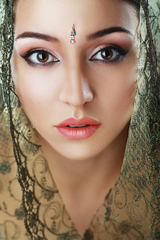 Indian beauty face