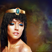 egyptian woman bronze