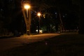 Park počas noci