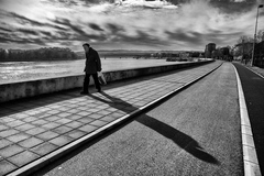 One day, one man, one shadow...