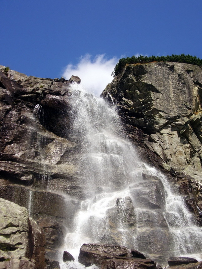 Vodopad skok tatry