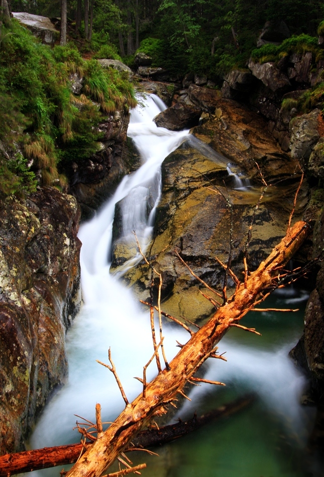 Vodopád studeného potoka