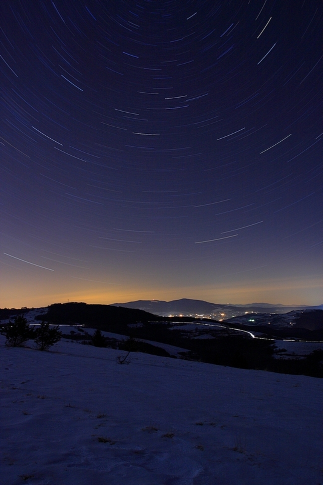 Noc na Budinských lazoch