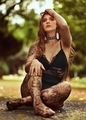Liliana v nočnej košieľke