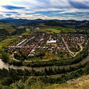 Podbielanský meander ORAVY