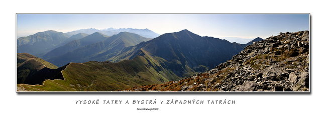 Vysoké Tatry a Bystrá v Západnýc