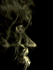 dymová tvár