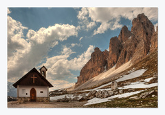 kaplnka pod Tri Cime