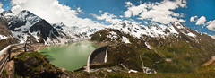 Vodné dielo Glockner-prieh. Moos