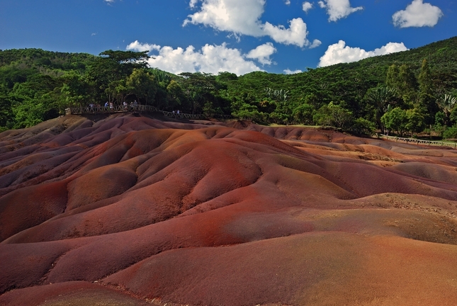 7 colour earth -Chamarel