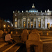 Nočné San Pietro-Vatikán